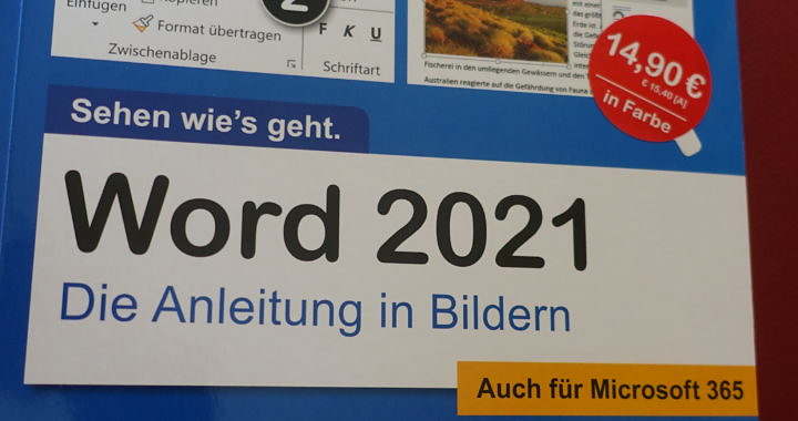 Werbung–Buchrezension zu “Word 2021”