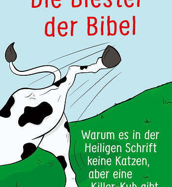 Werbung – rezensiert wird das Buch: „Die Biester der Bibel“.