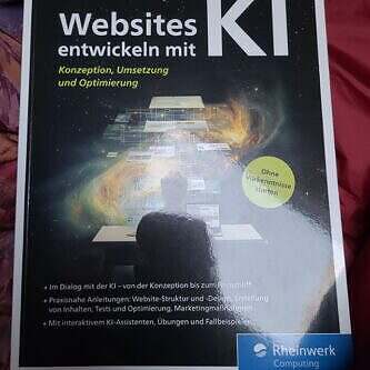 Buchrezension zu Websites entwickeln mit KI